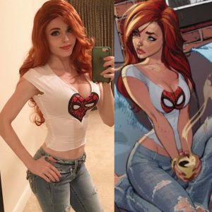 Mary-Jane-Watson-By-Amouranth