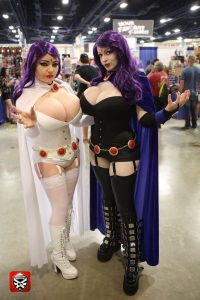 sexy-big-boob-White-Raven-and-Black-Raven-Teen-Titans